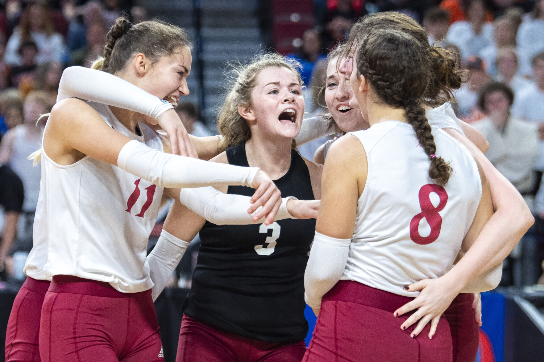 Class C-1 state volleyball: Gothenburg vs NorthBend Central
